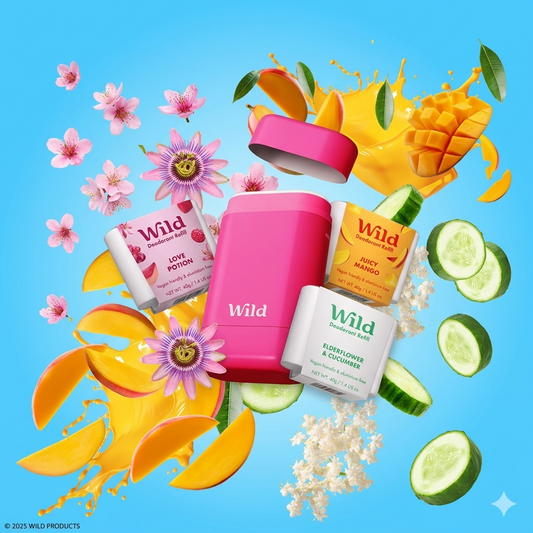 Hot Pink Stick Deodorant Trio Starter Pack
